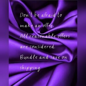 Make An Offer. Bundle And Save On Shipping